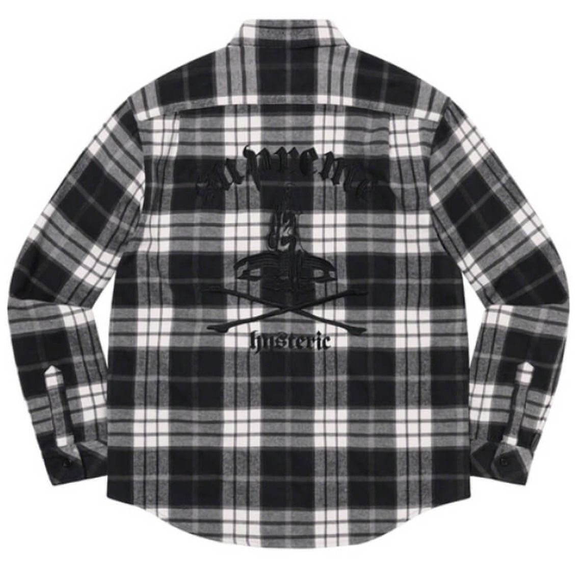 シュプリーム x ヒステリックグラマー☆チェックネルシャツ (Supreme