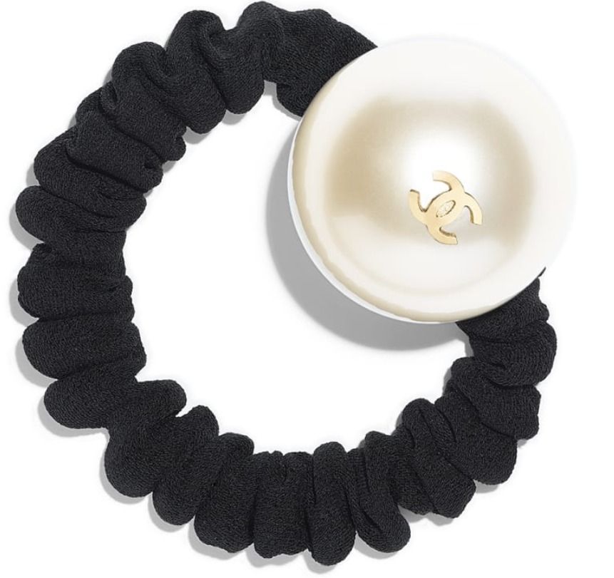 大人気】CHANEL ヘア アクセサリー ヘアゴム パール (CHANEL/ヘア