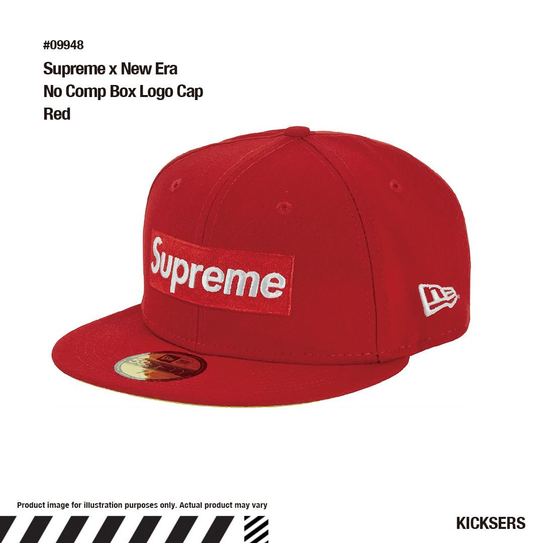 ニューエラ ボックスロゴ Supreme New Era No Comp Box Logo Cap