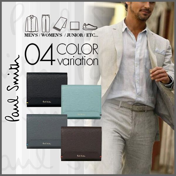 Paul Smith】ポールスミス パネルディテール コインケース (Paul Smith
