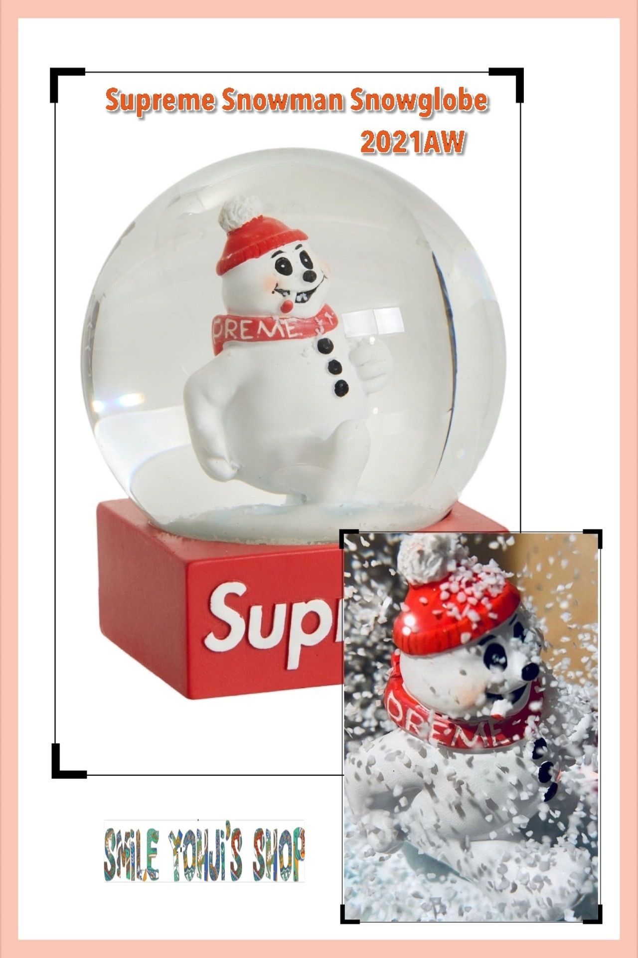 ☆21AW WEEK17☆Supreme Snowman Snowglobe (Supreme/その他) 77681976