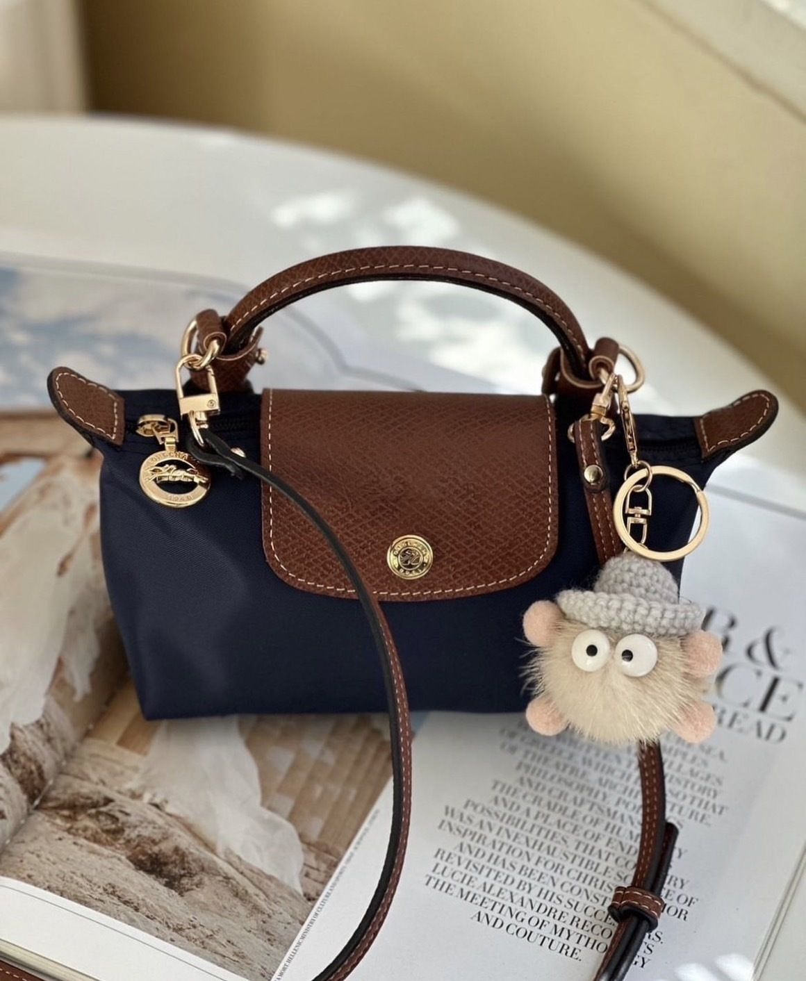 2022最新作*LONGCHAMP LePliage original♡ハンドル ポーチ (Longchamp