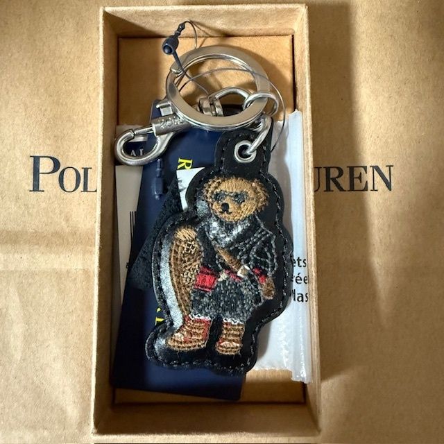 POLO RALPH LAUREN☆国内発送☆ポロベア キーリング☆箱付き (POLO