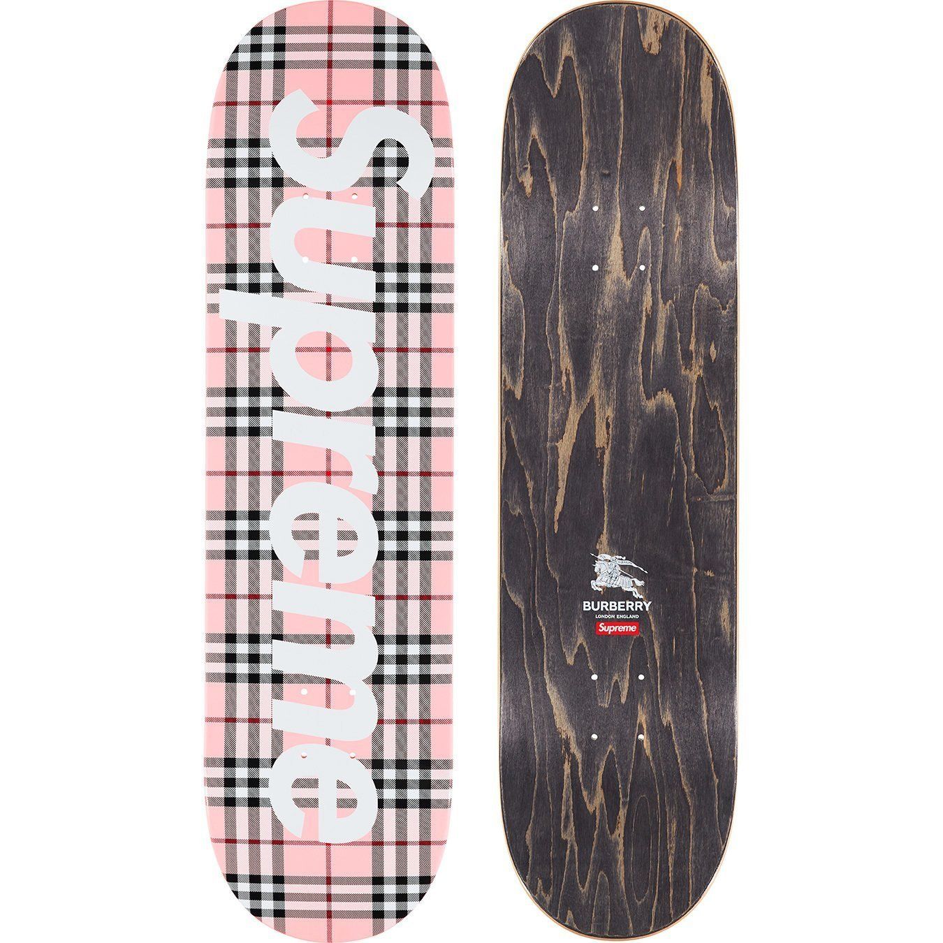 SS22 Supreme Burberry Skateboard バーバリー スケートボード