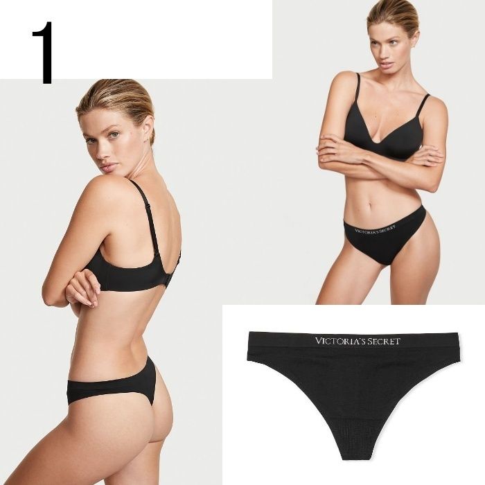 Victoria's Secret☆シームレス ソング Tバック ショーツ