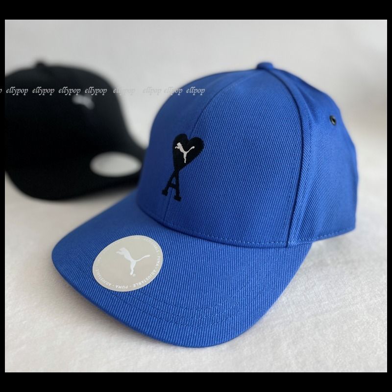 PUMA x AMI☆Low Curve Cap プーマ コラボ 帽子 キャップ (AMI PARIS