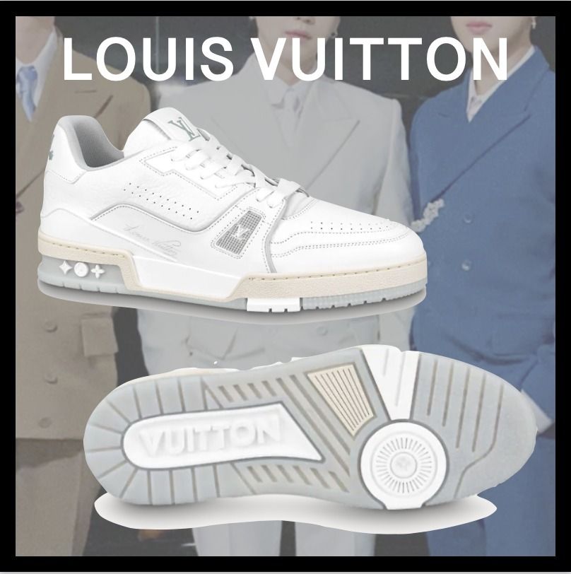 BTS J-HOPE さん着用【Louis Vuitton】LVロゴ ライン スニーカー
