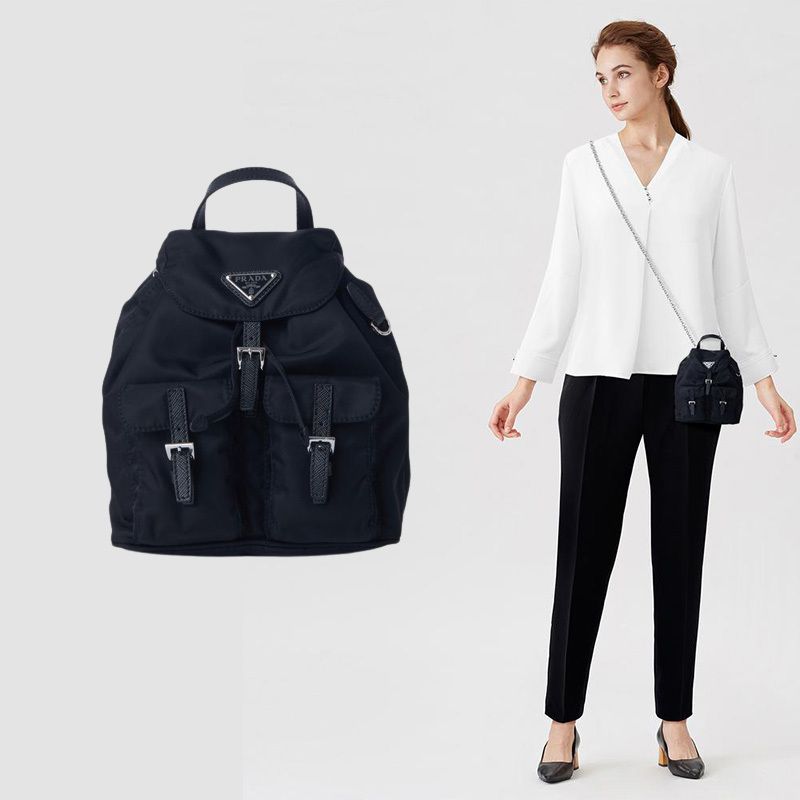 関税送料込み- PRADA Re-Nylon ミニバッグパック (PRADA/バックパック