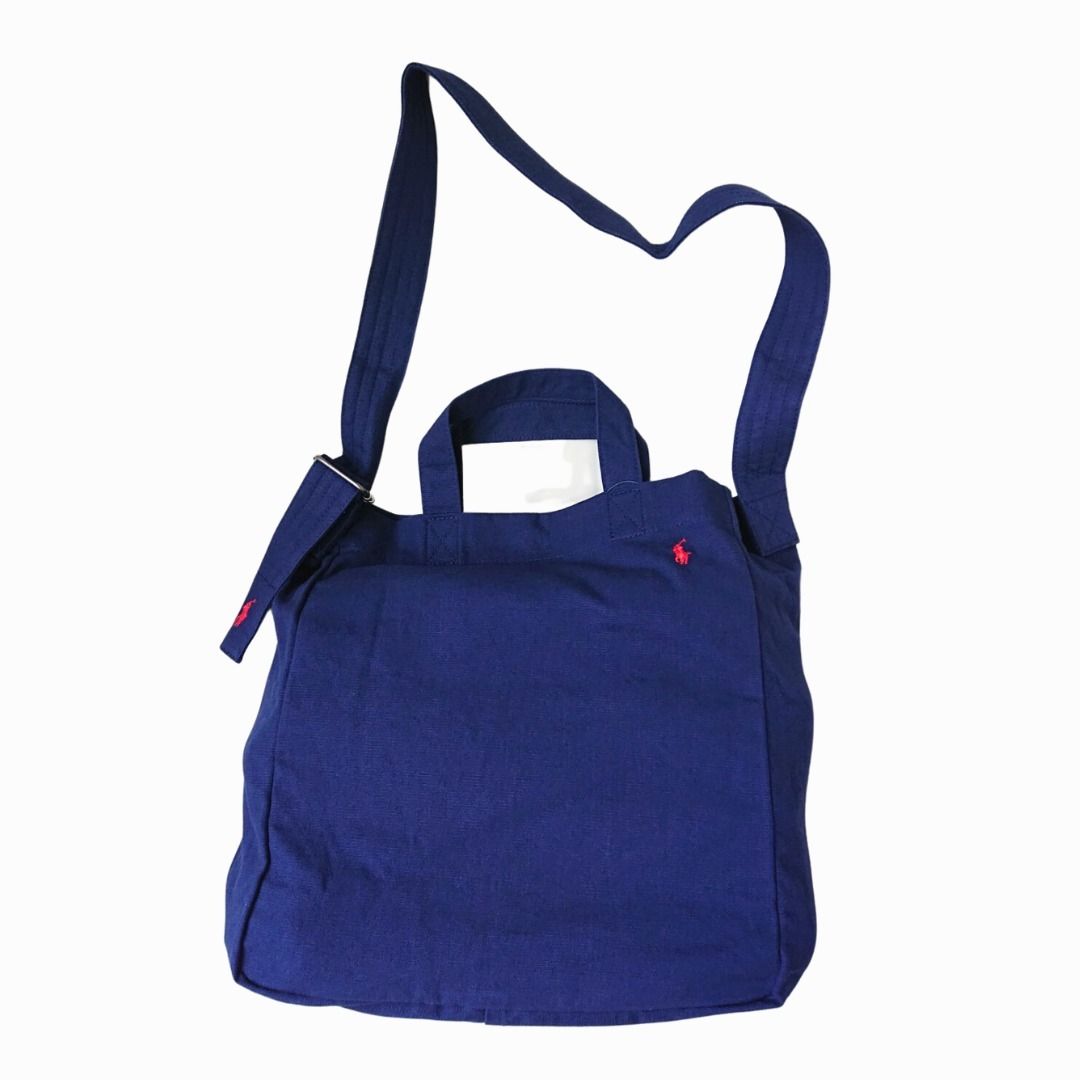 定番!人気《ラルフローレン》キャンバス ショッパートート 2Way (Ralph