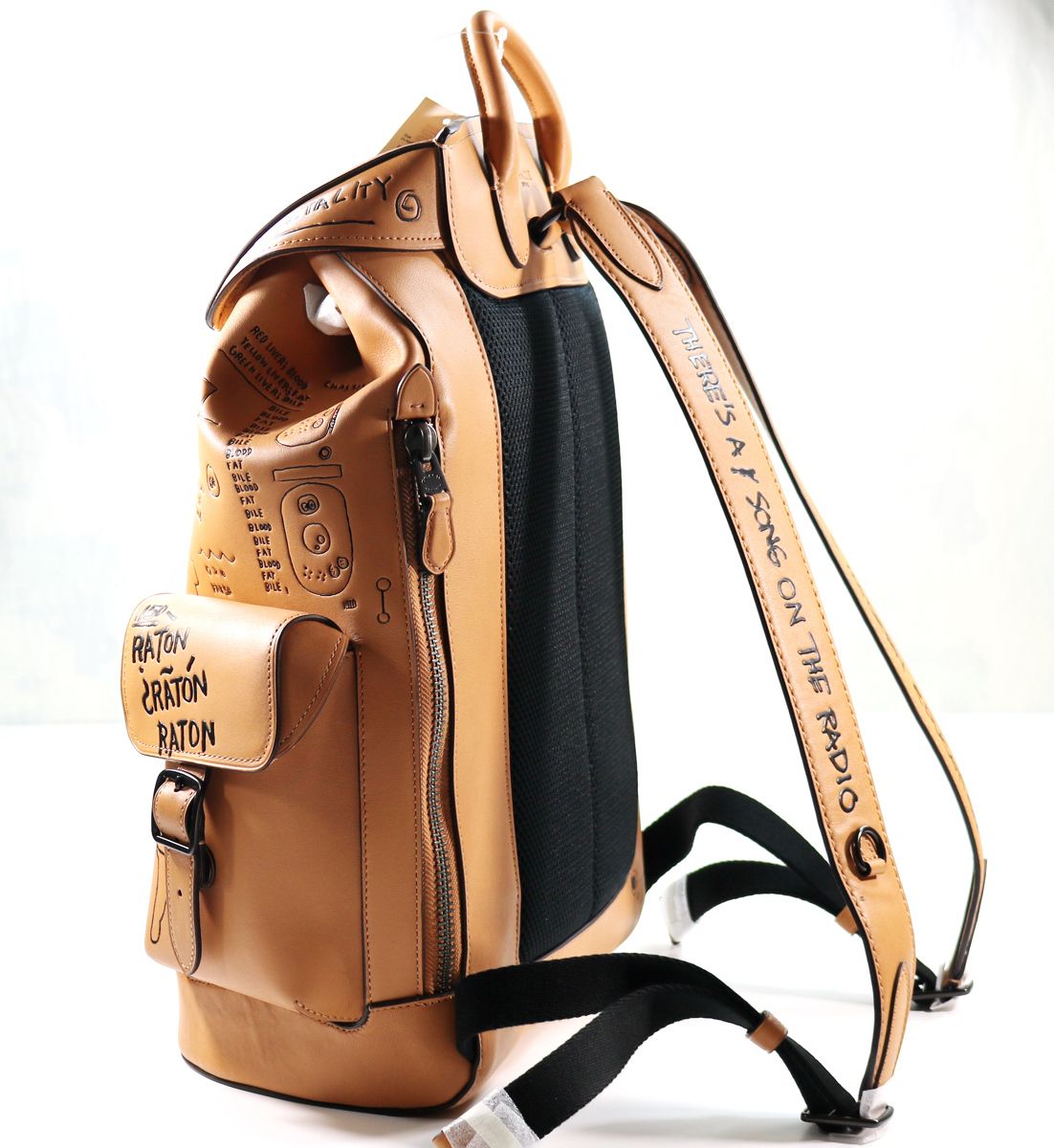 極みART☆COACHxバスキア☆Jean-Michel Basquiat Wells Backpack