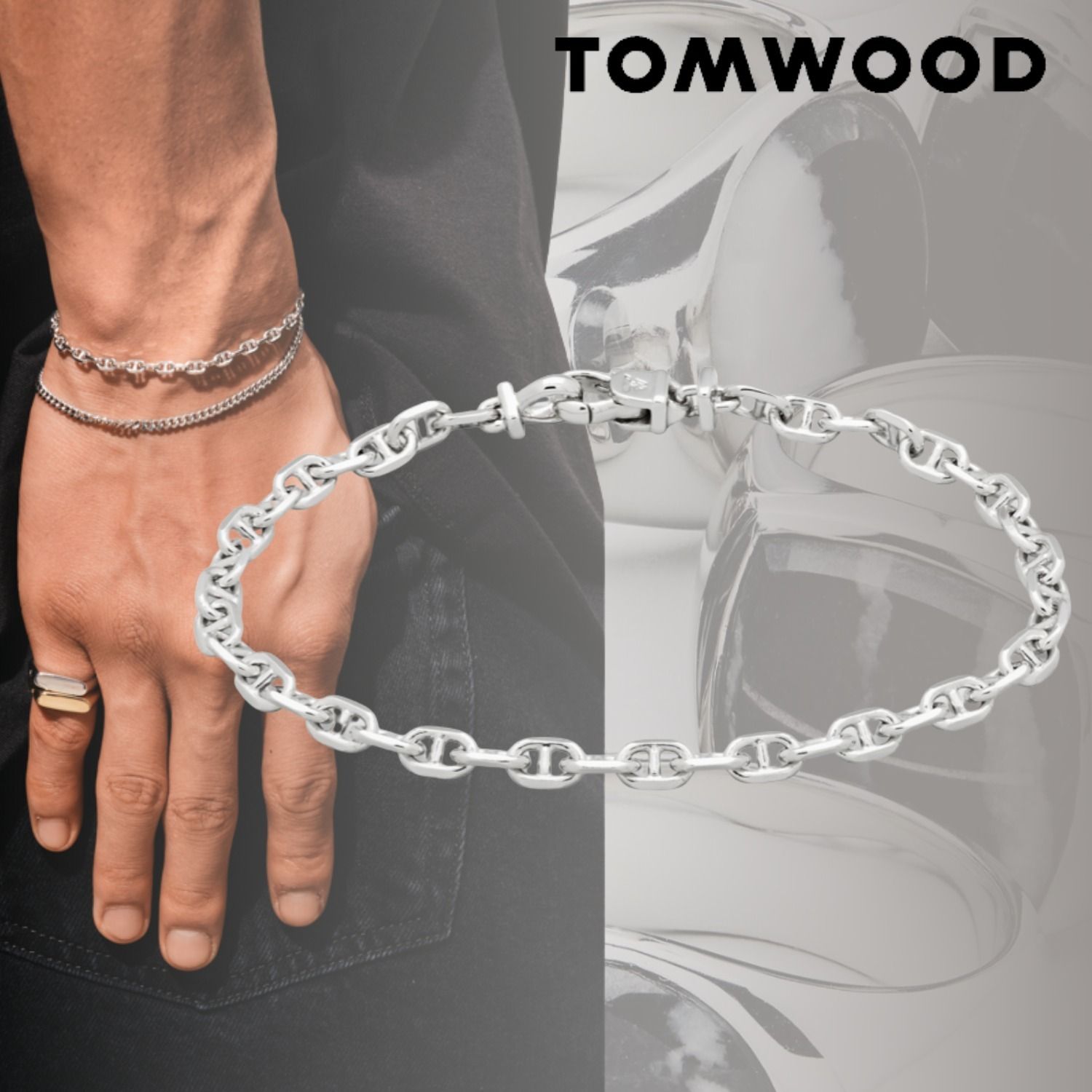 TOM WOOD トムウッド Cable Bracelet ケーブル ブレスレット (Tom Wood