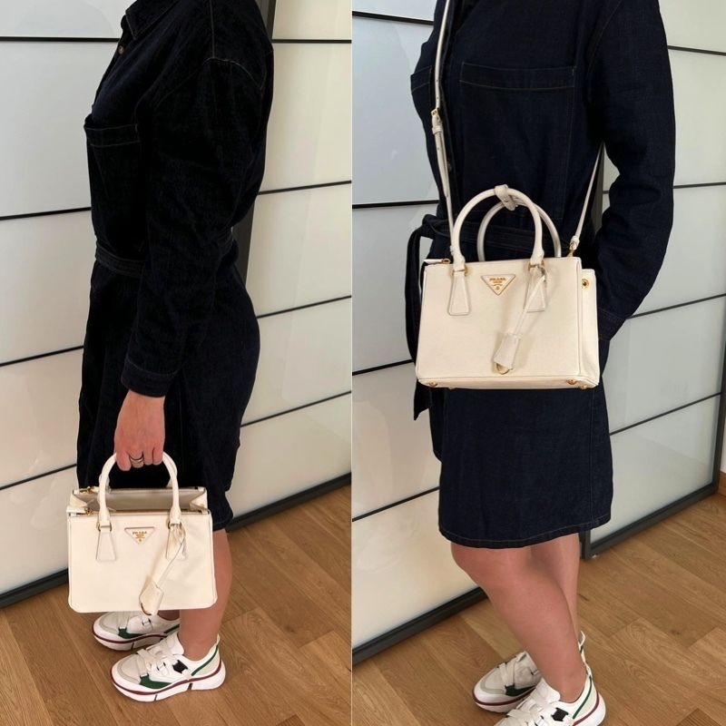 PRADA プラダ ガレリア サフィアーノレザー 2WAYスモールバッグ (PRADA