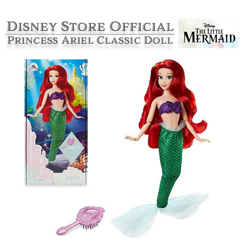 Disney ディズニーストア公式 リトル マーメイド アリエル 人形