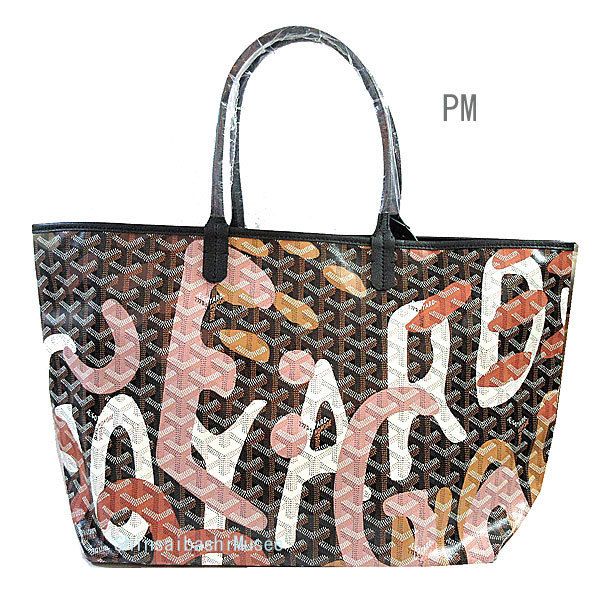 GOYARD サンルイ レターズカモフラージュ PM ピンク 2023年限定