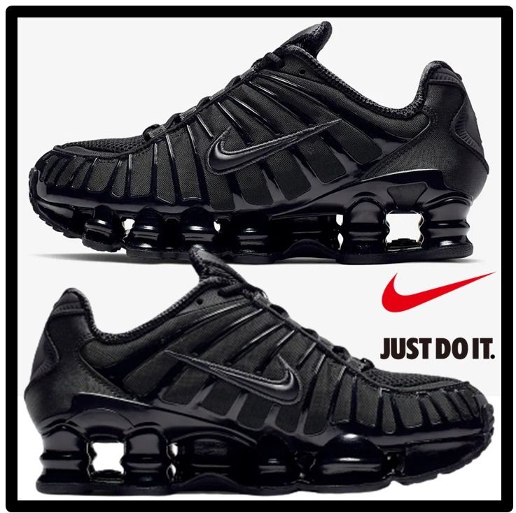 ☆関税込☆NIKE☆SHOX TL WMNS BLACK AND MAX ORANGE☆22-29cm☆ (Nike