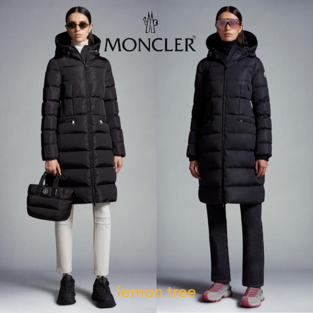 MONCLER】Avocette ロング ダウンジャケット フード付き 2色 (MONCLER