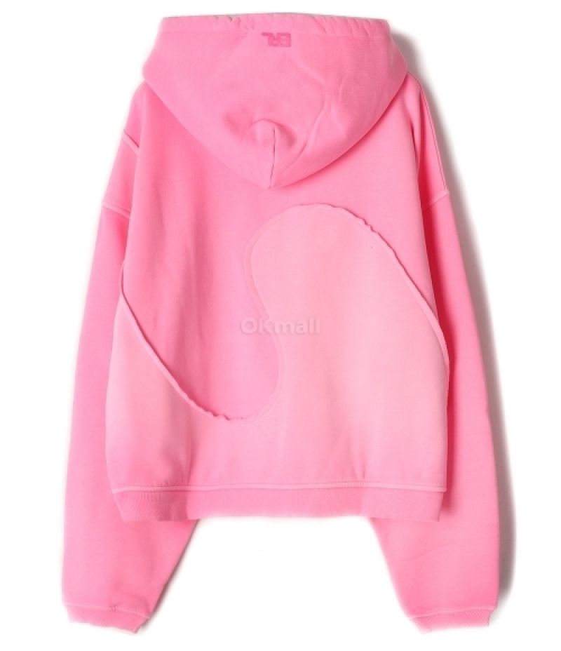 ERL｜HOOD/ZIP-UP (Swirl Fleece Hooded Sweatshirt - Pink (ERL