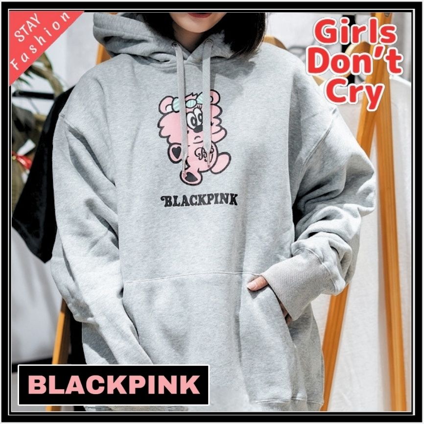☆海外限定コラボ激レア!GDC/VERDY×BLACKPINK PLUSH パーカー (Girls