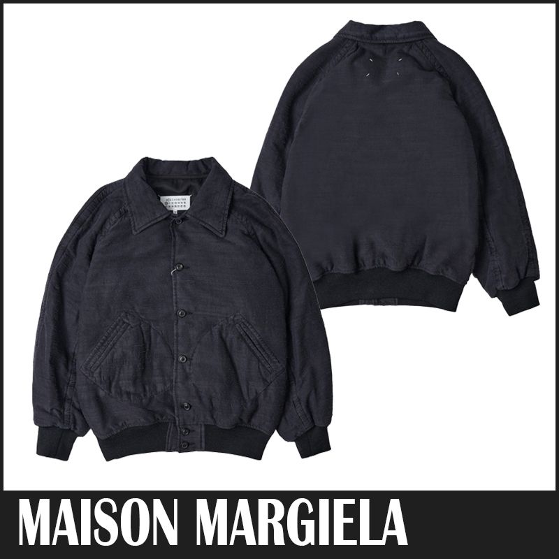 ☆送料関税込☆MAISON MARGIELA デュピオン シルク ボンバー
