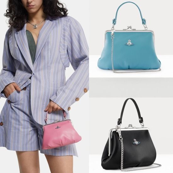 セール】Vivienne Westwood GRANNY 口金ミニショルダーバッグ