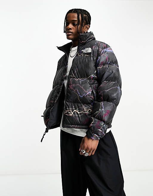 23FW新作☆TNF☆ヌプシ ダウンジャケット☆USA 700fill☆ マルチ (THE
