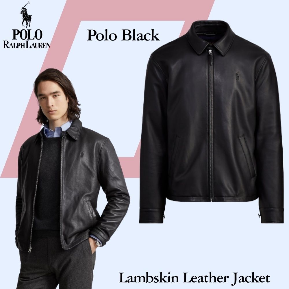 POLO RALPH LAUREN ラムスキンレザージャケット (POLO RALPH LAUREN