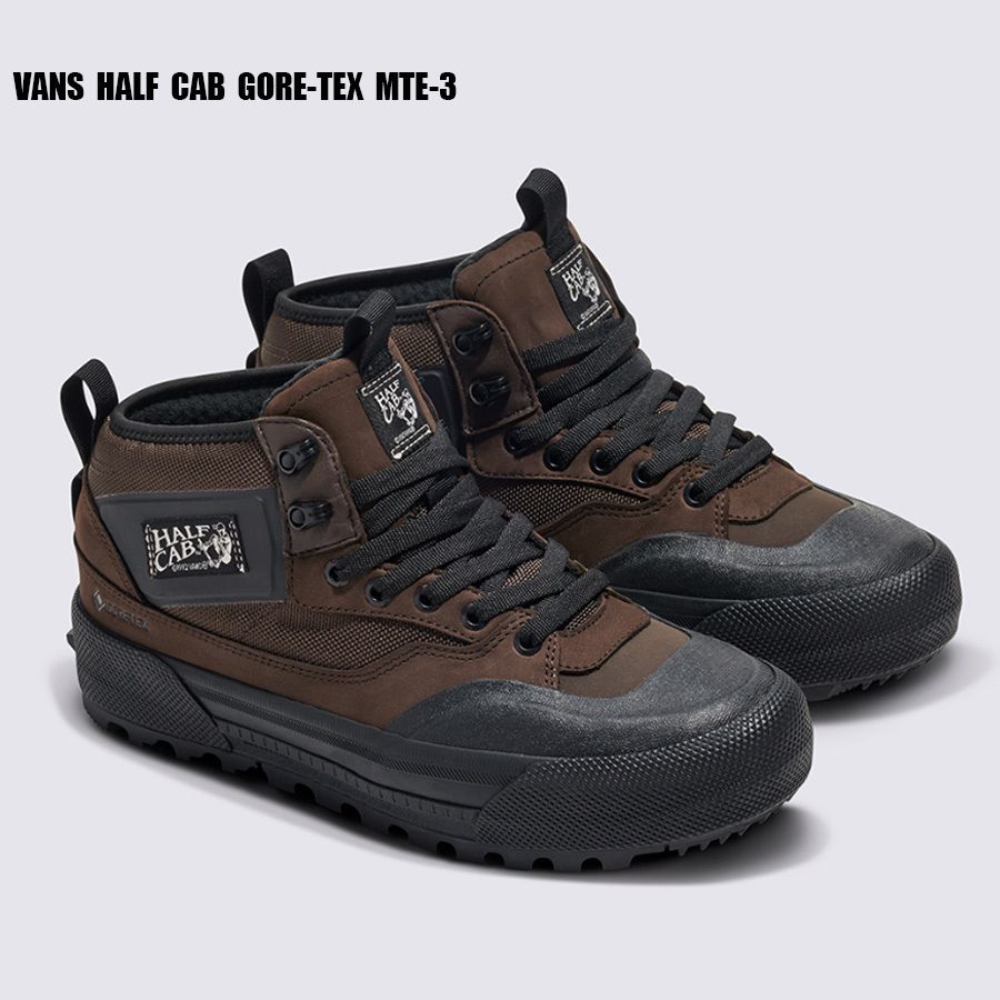 VANS☆HALF CAB GORE-TEX MTE-3☆兼用☆BROWN/BLACK (VANS/スニーカー