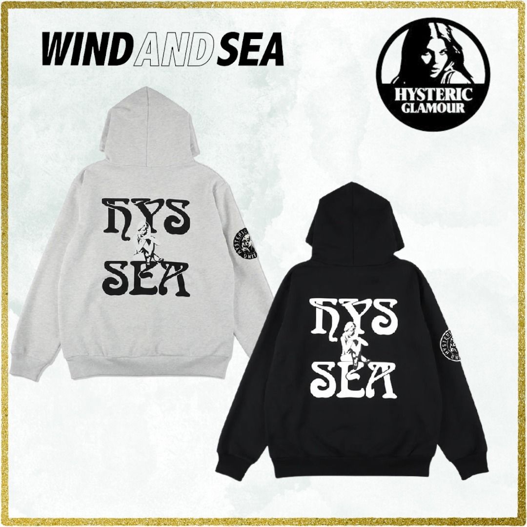 希少】 WIND AND SEA × HYSTERIC GLAMOUR WDS Hoodie (WIND AND SEA