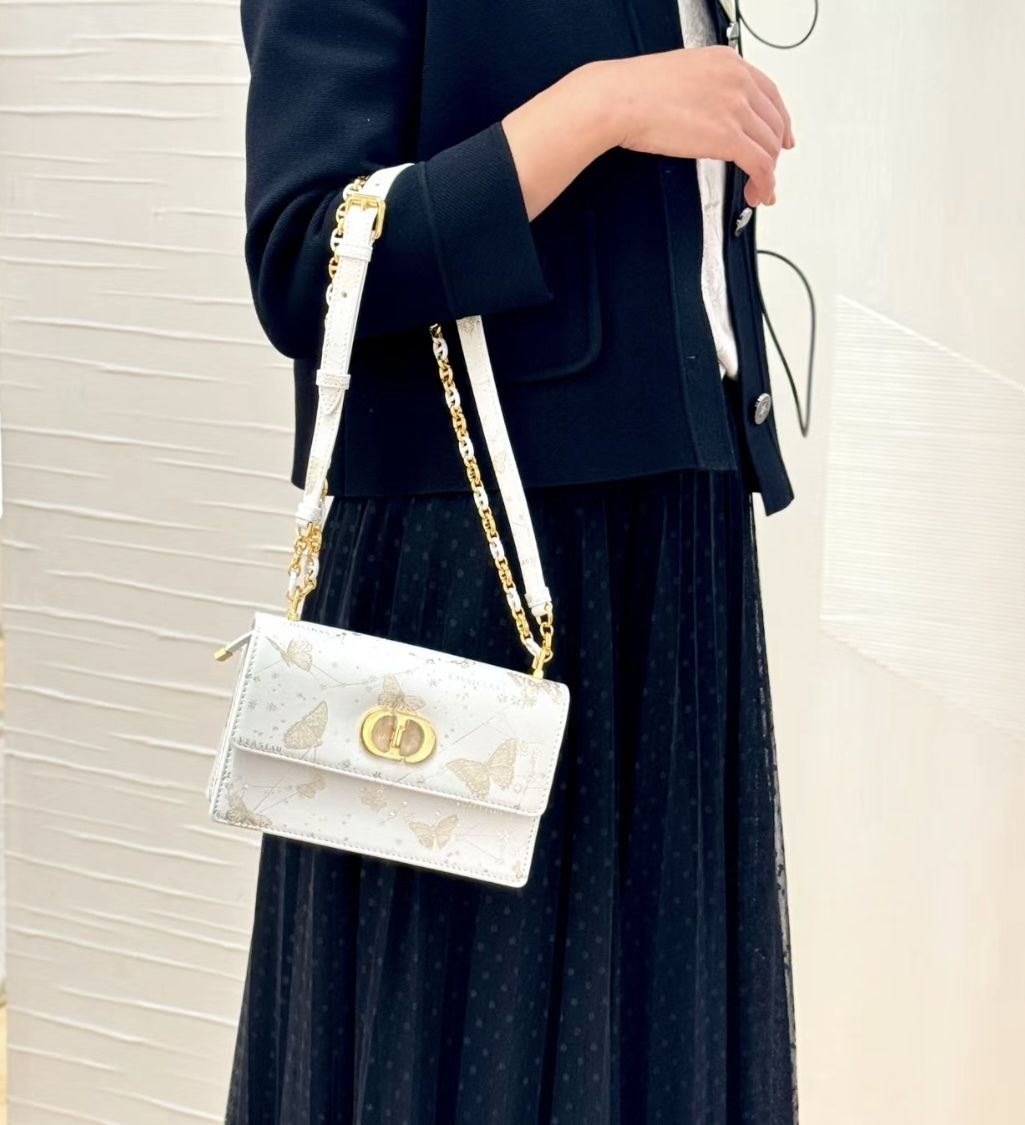 可愛い】Dior☆MISS CARO ミニバッグ《Butterfly Zodiac》 (Dior