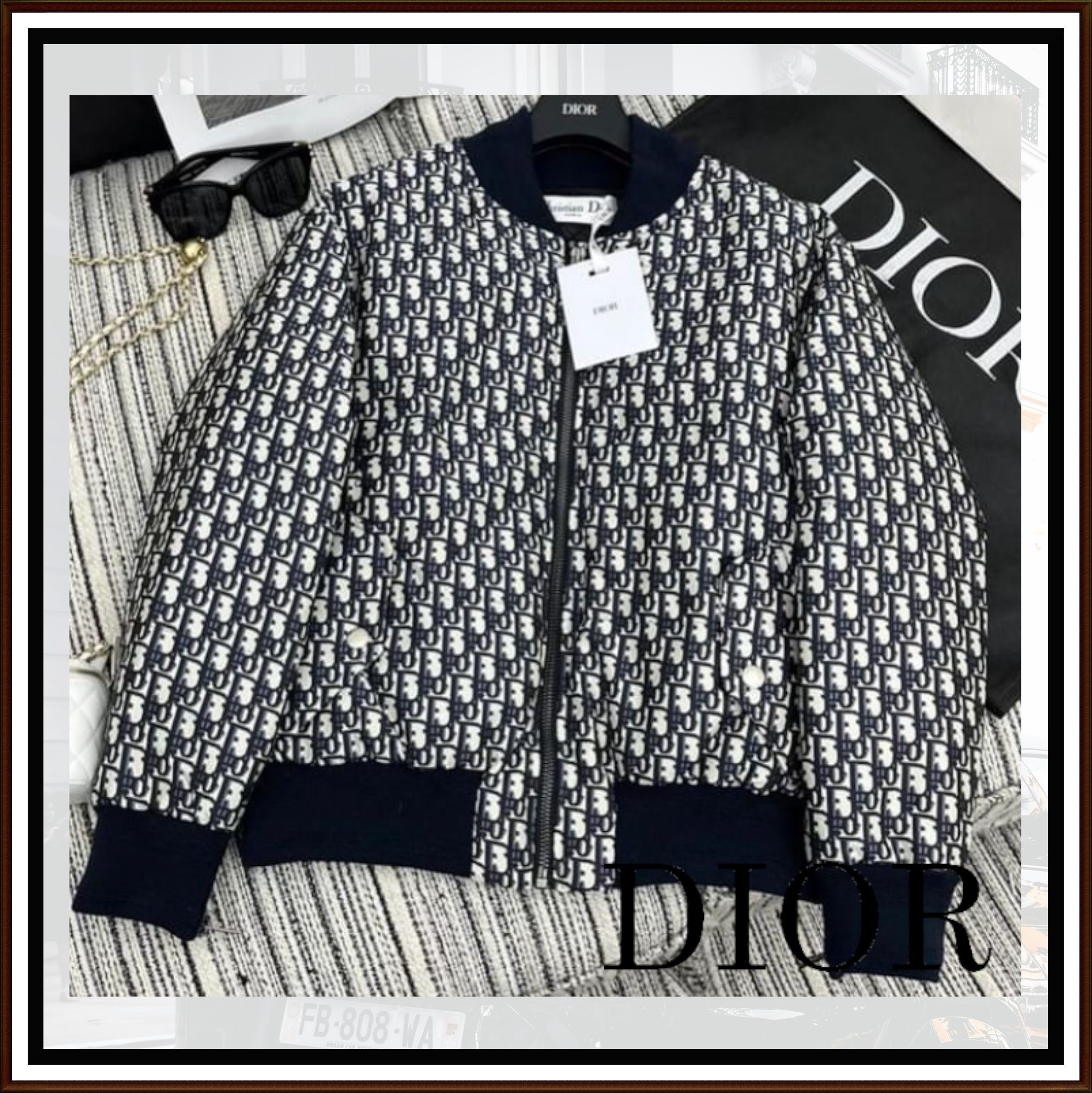 存在感抜群のブルゾン！】☆ディオール☆ボンバージャケット (Dior