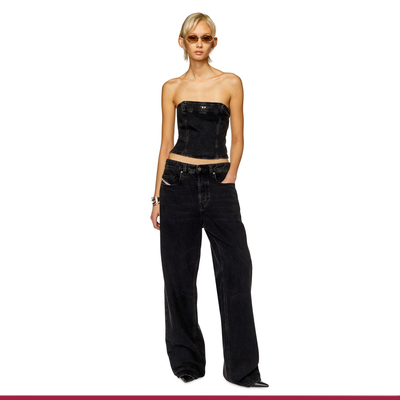 オールシーズン◎】DIESEL『De-Ville-D デニムビスチェ』 (DIESEL