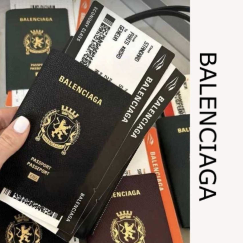 BALENCIAGA】Passport 財布 ウォレット ロゴ 長財布 レザー