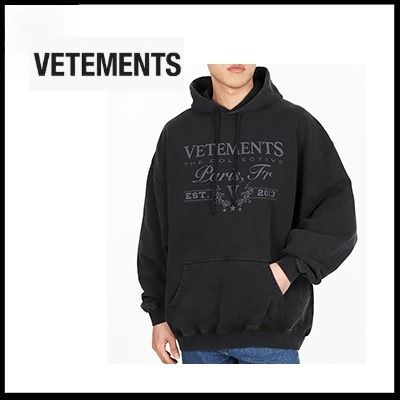 ヴェトモン) VETEMENTS ロゴパーカー UE64HD220B (VETEMENTS/パーカー