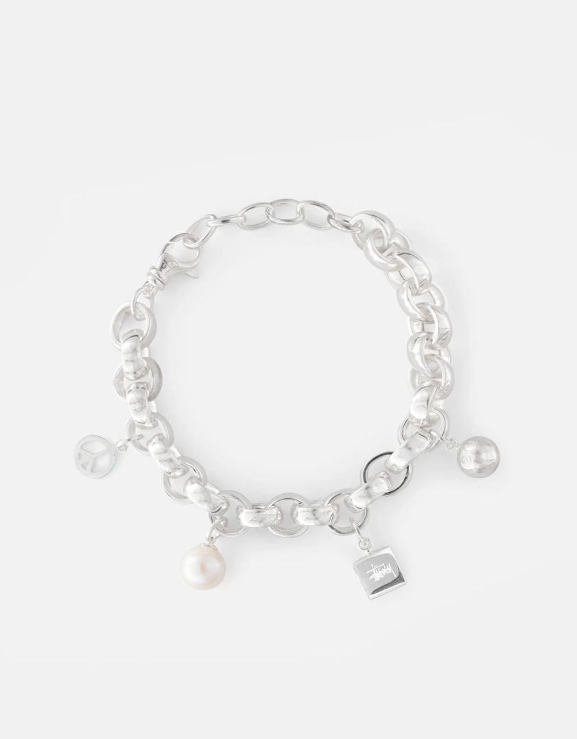 ☆送料・関税込☆Stussy☆con Charm Bracelet☆ (STUSSY/ブレスレット