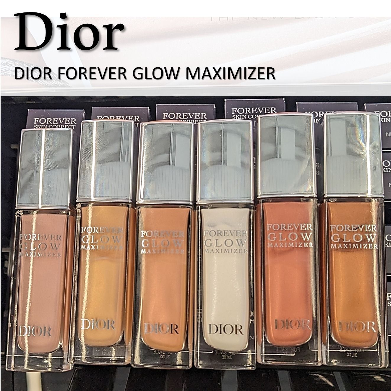 艶と輝き☆ Dior Forever Glow Maximizer リキッド ハイライター (Dior