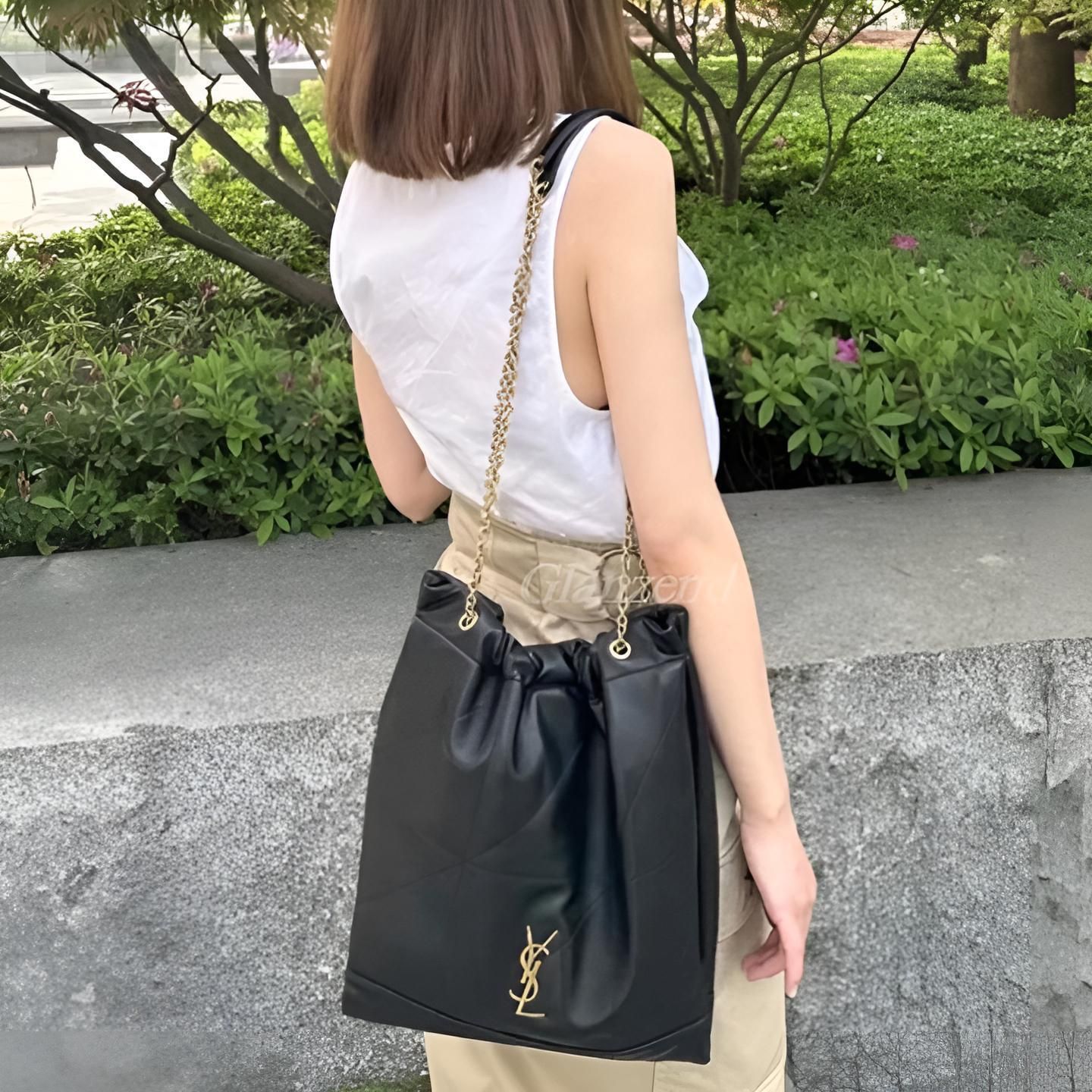 Saint Laurent】ロゴ入り ラムスキン ジェイミー4.3 バック (Saint