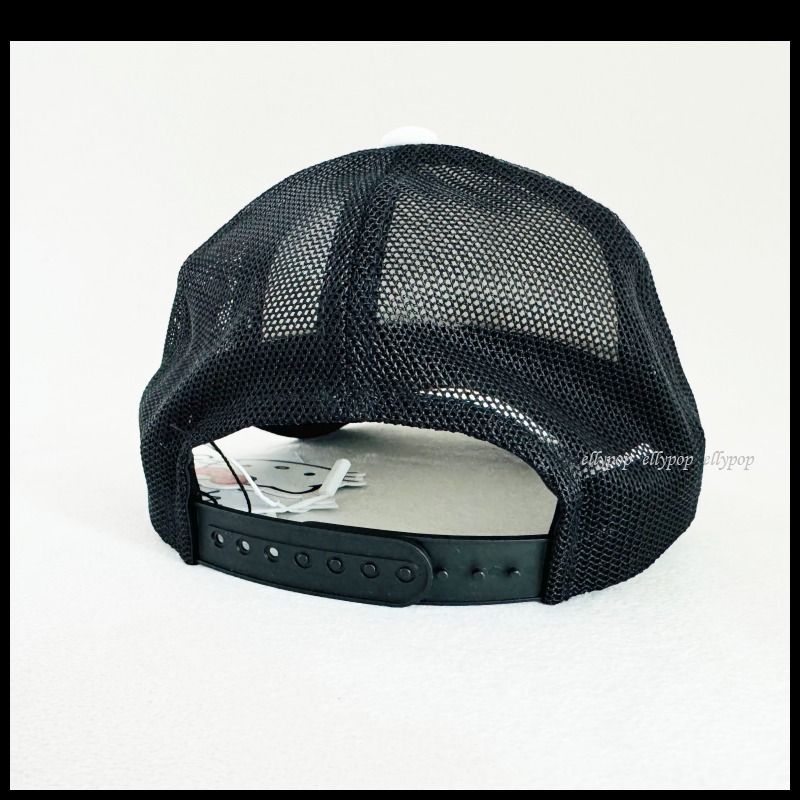 Open Yy x Hello Kitty Trucker Cap Black キティー コラボ (OPEN