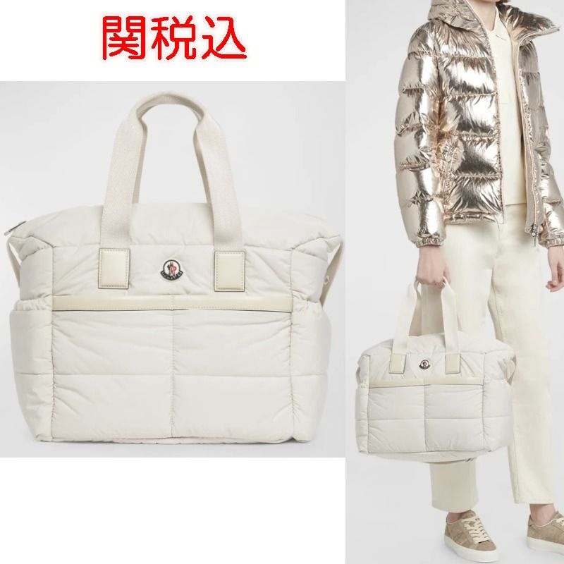 New 関税込 MONCLER 2Way マザーズバッグ パパもOK (MONCLER/マザーズ