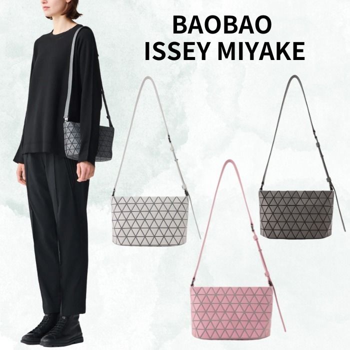 BAOBAO ISSEY MIYAKE☆CRYSTAL MATTE ショルダーバッグ (BAOBAO ISSEY