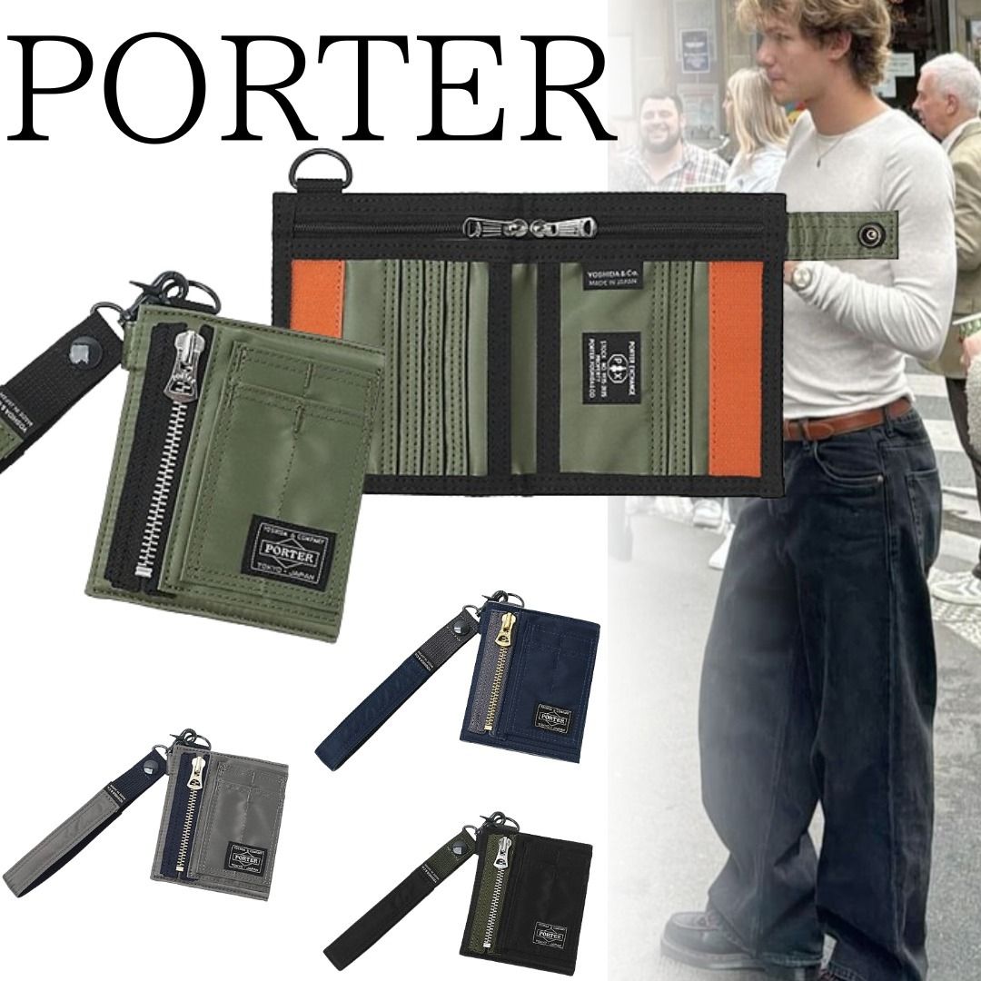 □PORTER□ポーター PX TANKER CIGARET POCKET WALLET unisex (PORTER