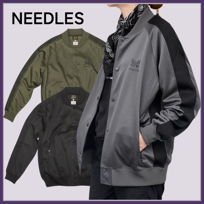 国内発送☆安心】NEEDLES 別注 スナップ トラックジャケット (Needles