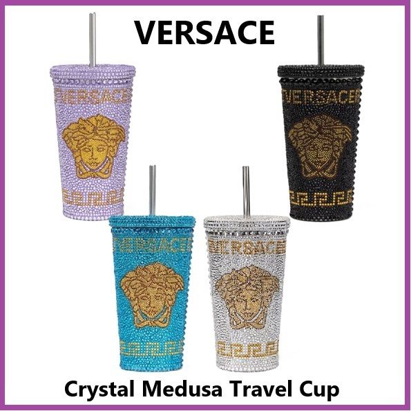VERSACE☆クリスタル メドゥーサ トラベル カップ/マグ (VERSACE