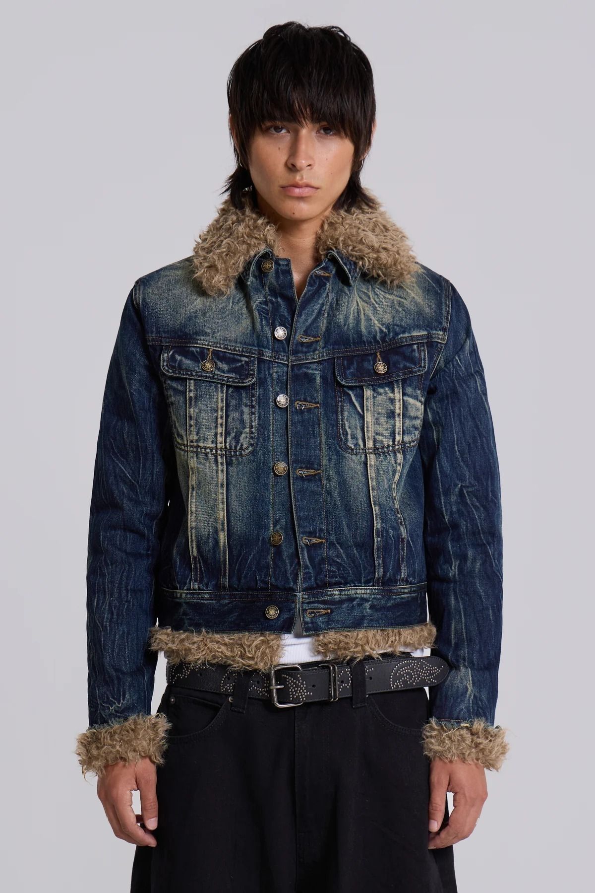 ☆JADED LONDON UK☆ Shaggy Denim Jacket (JADED LONDON/ジャケット