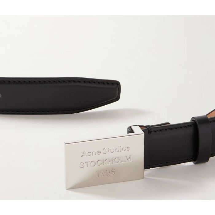 Acne Studios》ロゴ刻印入りレザーベルト (Acne Studios/ベルト