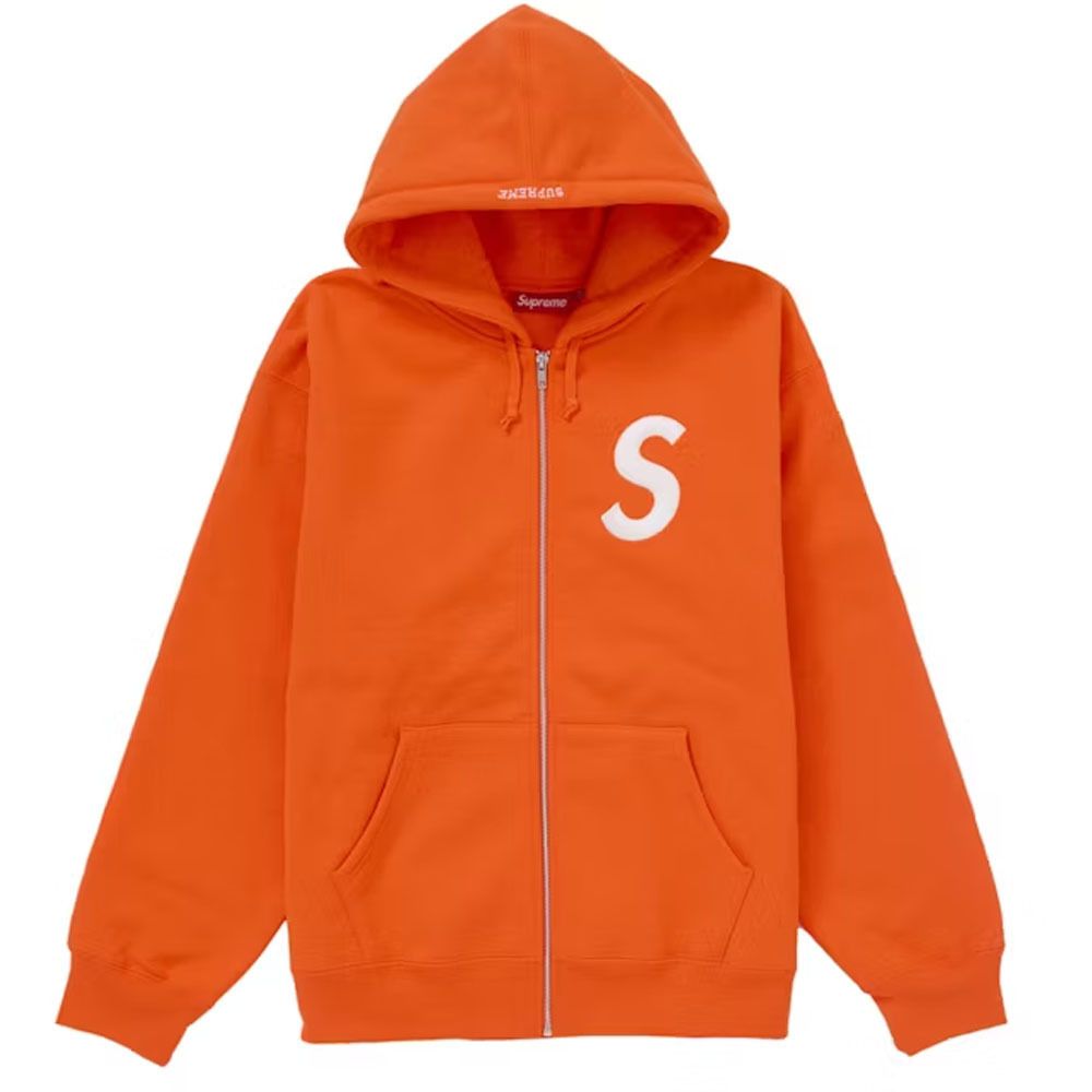 本物保証 /関税・送料無料】Supreme S Logo Zip Up Hooded (Supreme