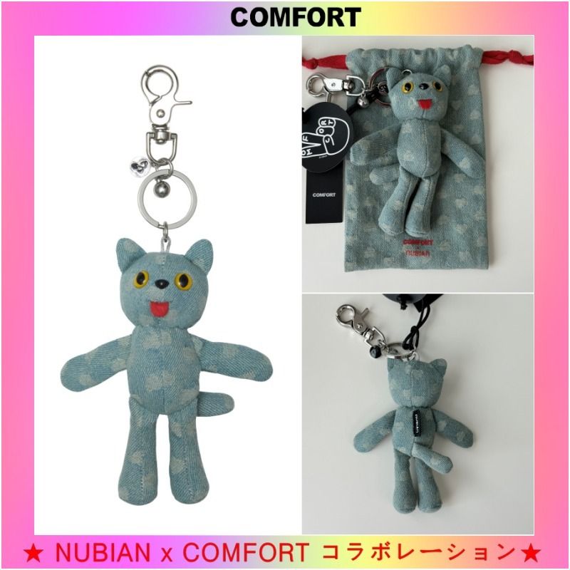 COMFORT】新作☆ PIYONG Key Ring Denim /キーリング (COMFORT