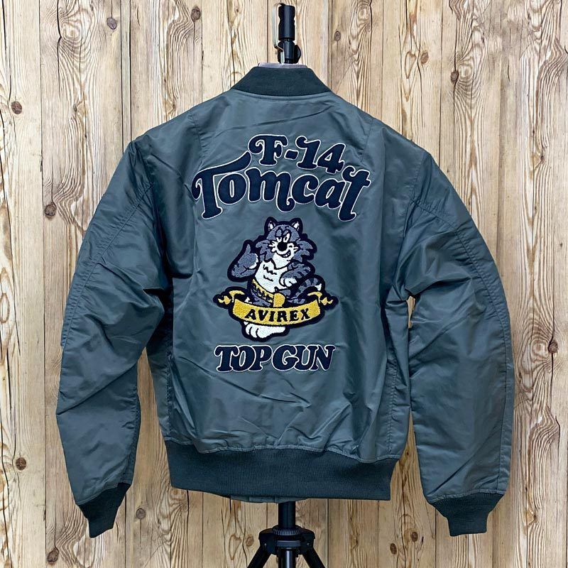 AVIREX アヴィレックス LIGHT MA-1 TOMCAT フライトジャケット (AVIREX