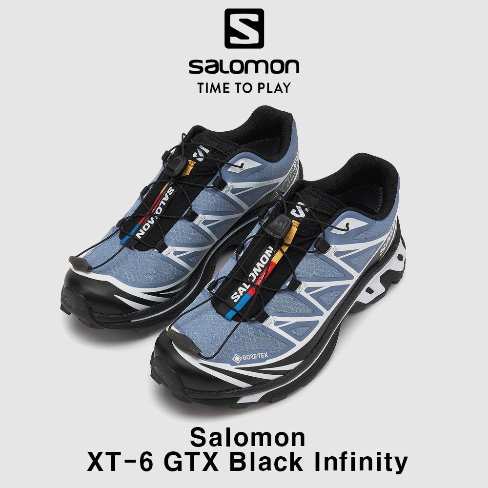 サロモン】Salomon XT-6 GTX Black Infinity ☆大人気 22-31