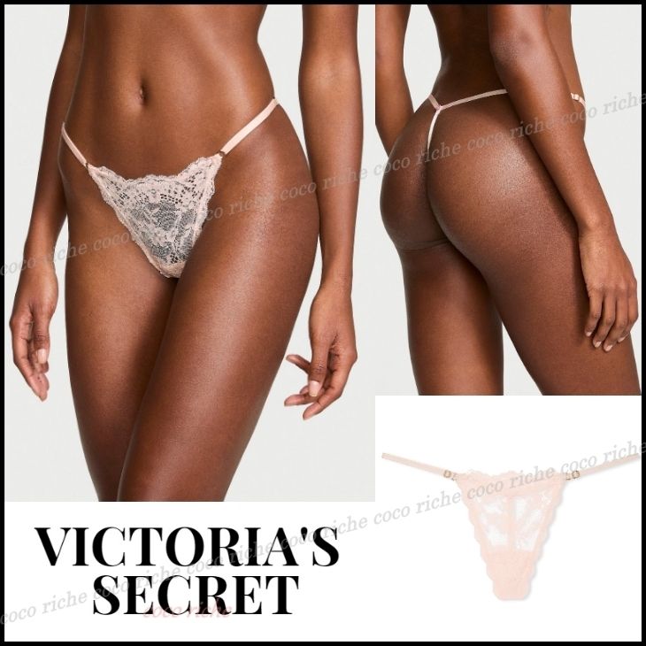 国内発送☆VS☆セクシー♡レースVストリングショーツ (Victoria's