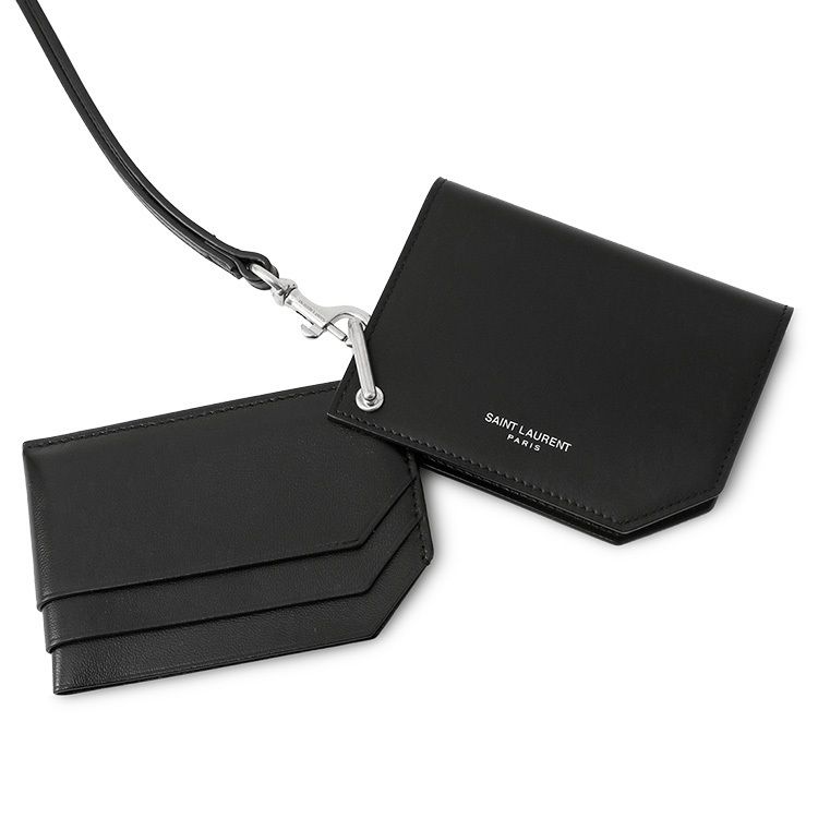 SAINT LAURENT スムースレザー カードケース 798311-AADAQ-1000 (Saint